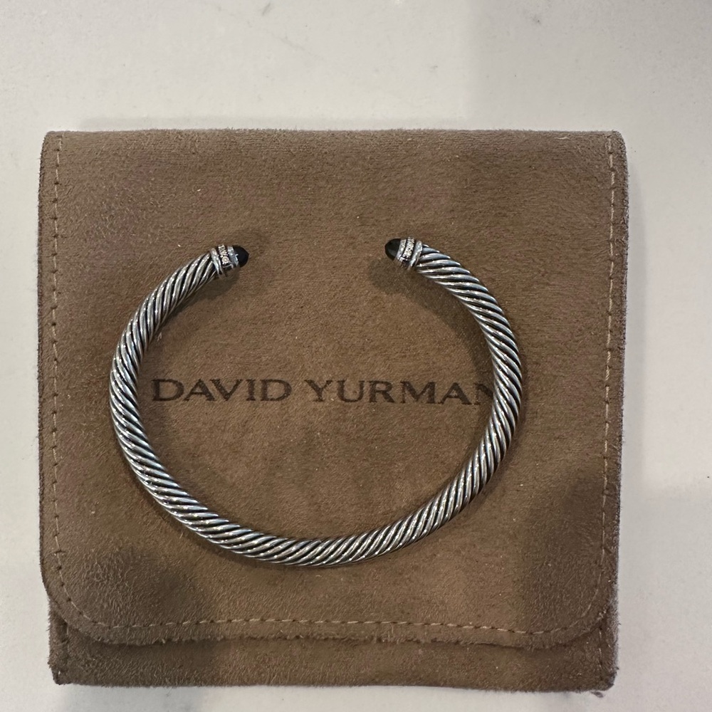 David Yurman Twisted Silver Bracelet